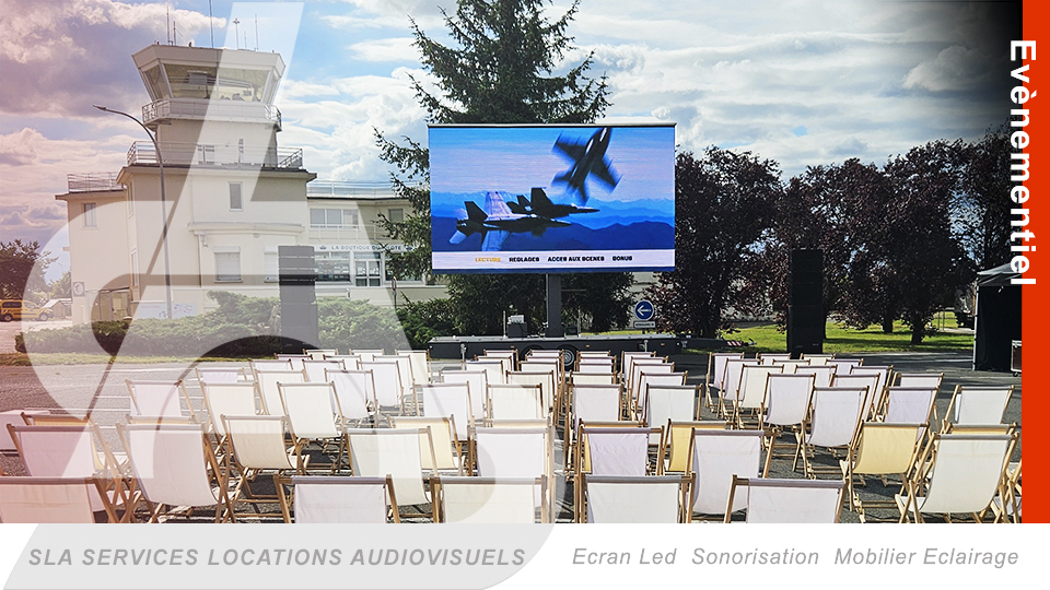 mur de Led evenementiel exterieur